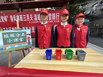 小禮品帶動大文明，阜上社區垃圾分類在進行