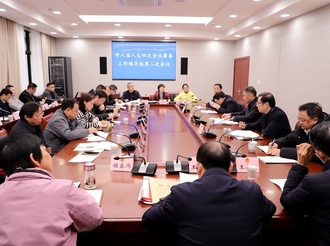 市八屆人大四次會議籌備工作領導組第二次會議召開