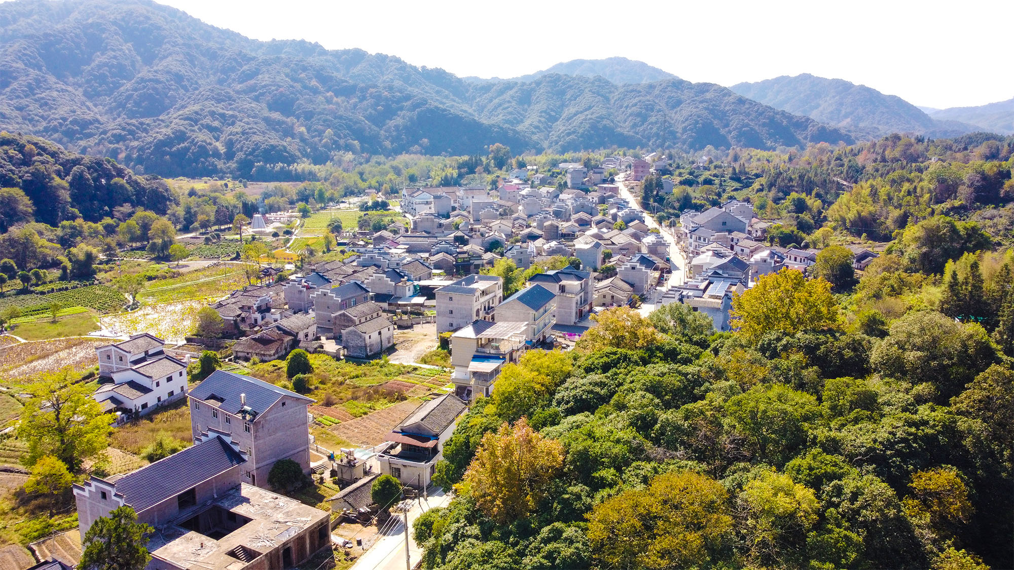 鄉(xiāng)村秋色如畫