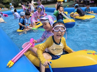屯溪示范幼兒園：水上沖浪 激情夏日